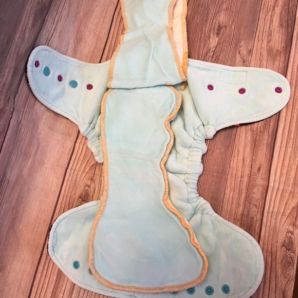 Twinkie tush fusion diaper colorful print fitted cloth diaper - Picture 7 of 9